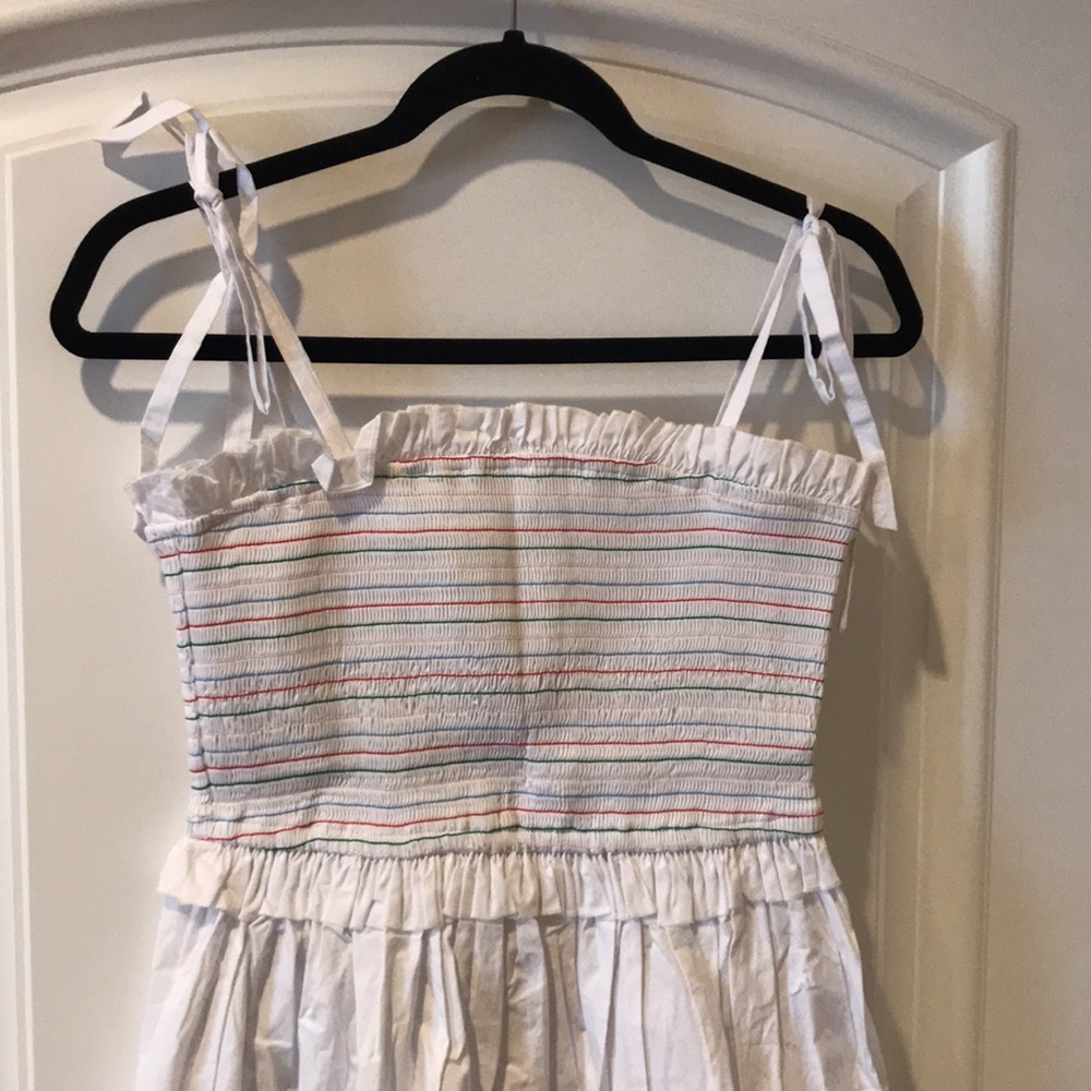 Smoked poplin dress by English Factory. - Picture 8 of 16